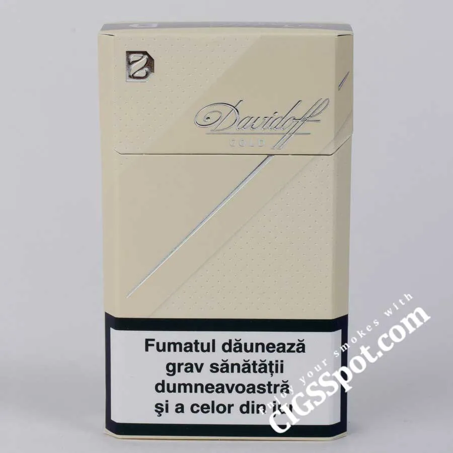 Buy Gold cigarettes Online | Davidoff - Cigsspot