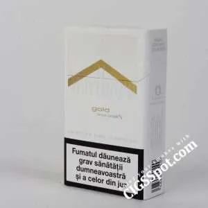 Buy Marlboro Gold for 4.4$ per pack. Free Shipping. Nicotine - 0.5 mg, Tar - 6 mg. Buy quality cigarettes at cheap price at CigsSpot.com