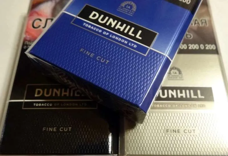 Dunhill Fine Cut Cigarette Tasting. - Cigsspot