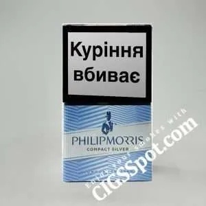 Philip Morris Compact Silver