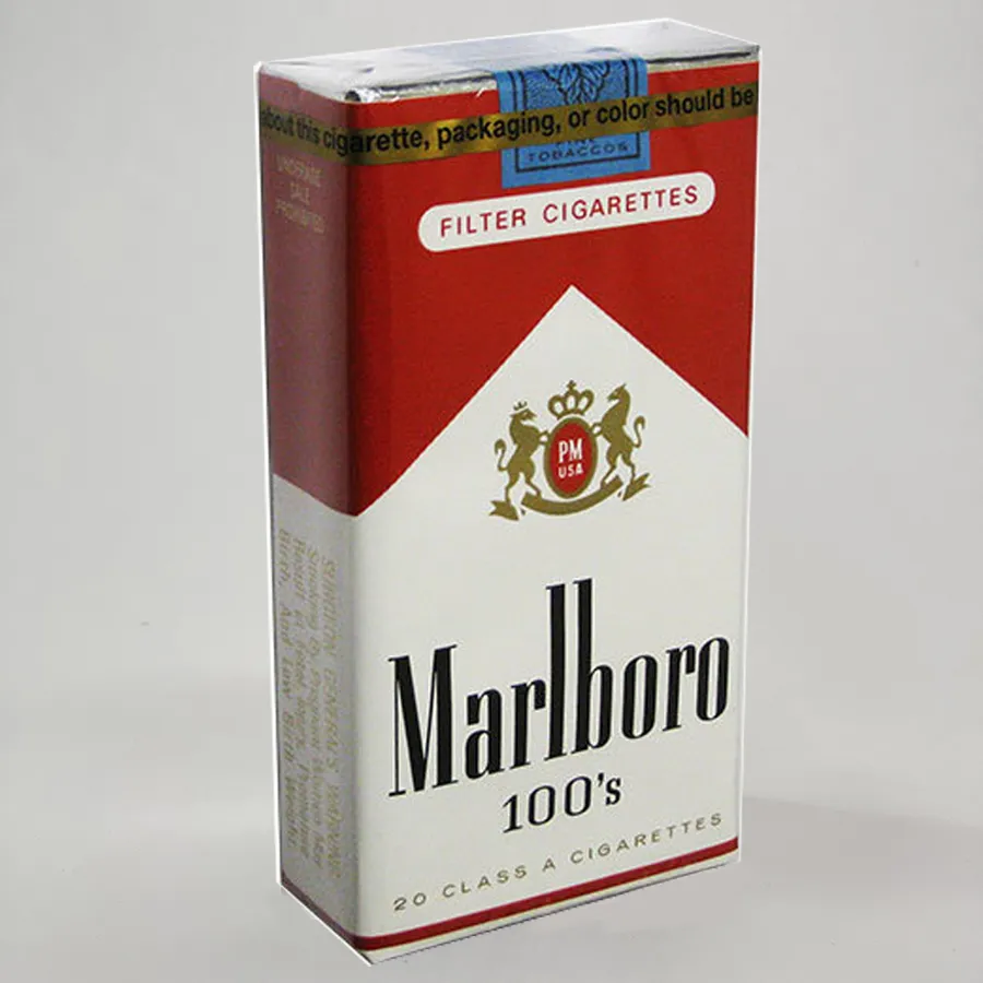 Experience the Classic Flavor of Marlboro Red 100 Cigarettes 