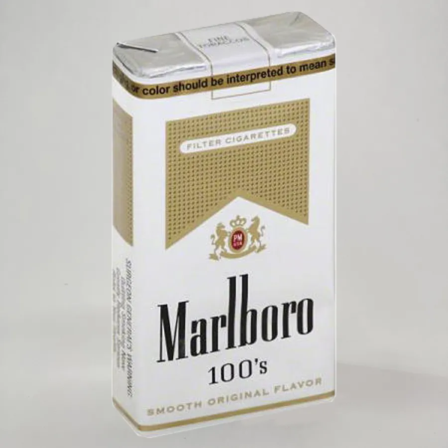 Marlboro Gold 100s Cigarettes 20ct Box 1pk : Smoke Shop fast delivery by  App or Online