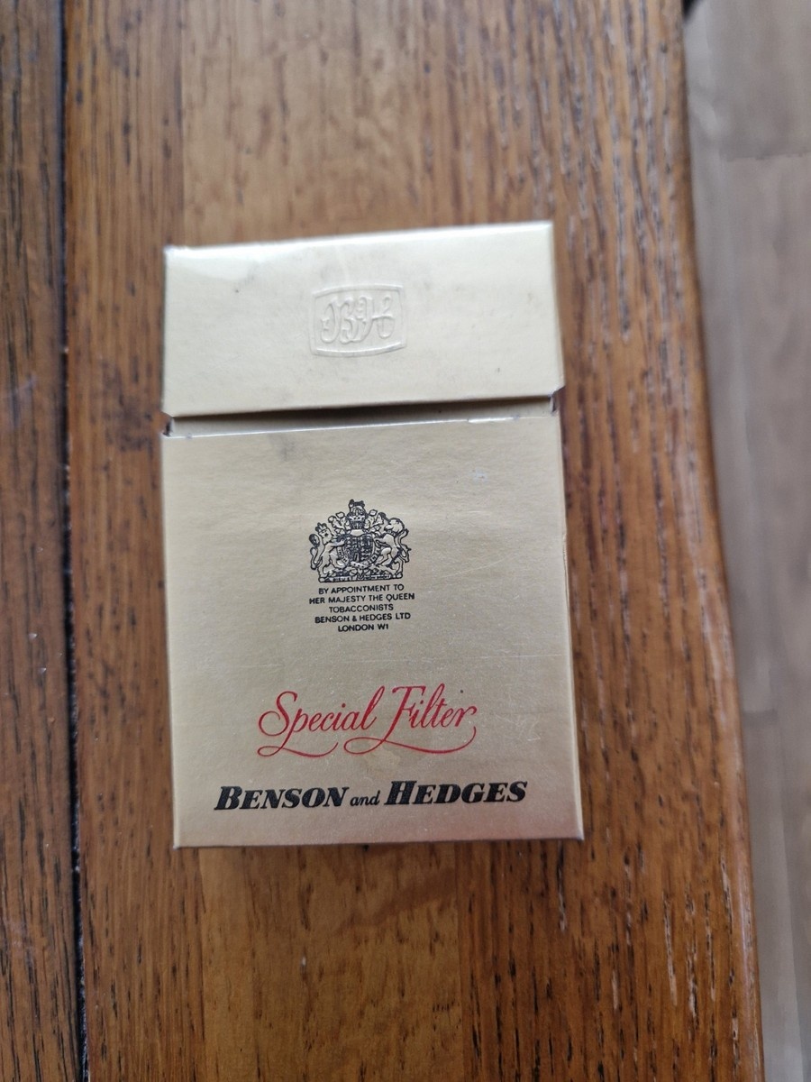 Benson & Hedges gold pack