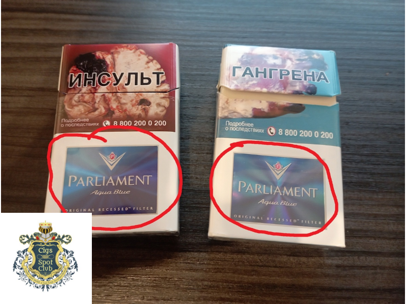 Counterfeits lack the brand’s signature dark-blue gradient; it barely shimmers.