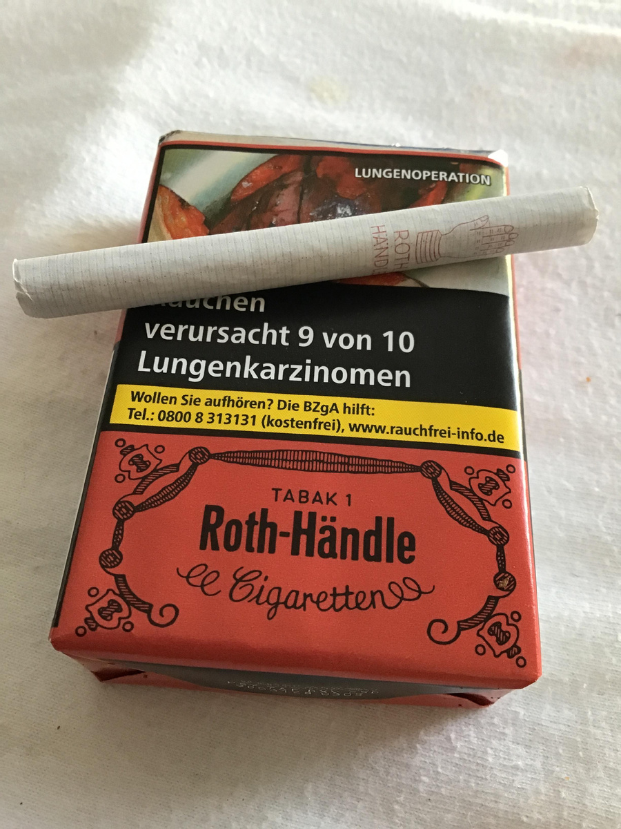 Roth Händle unfiltered dark blend