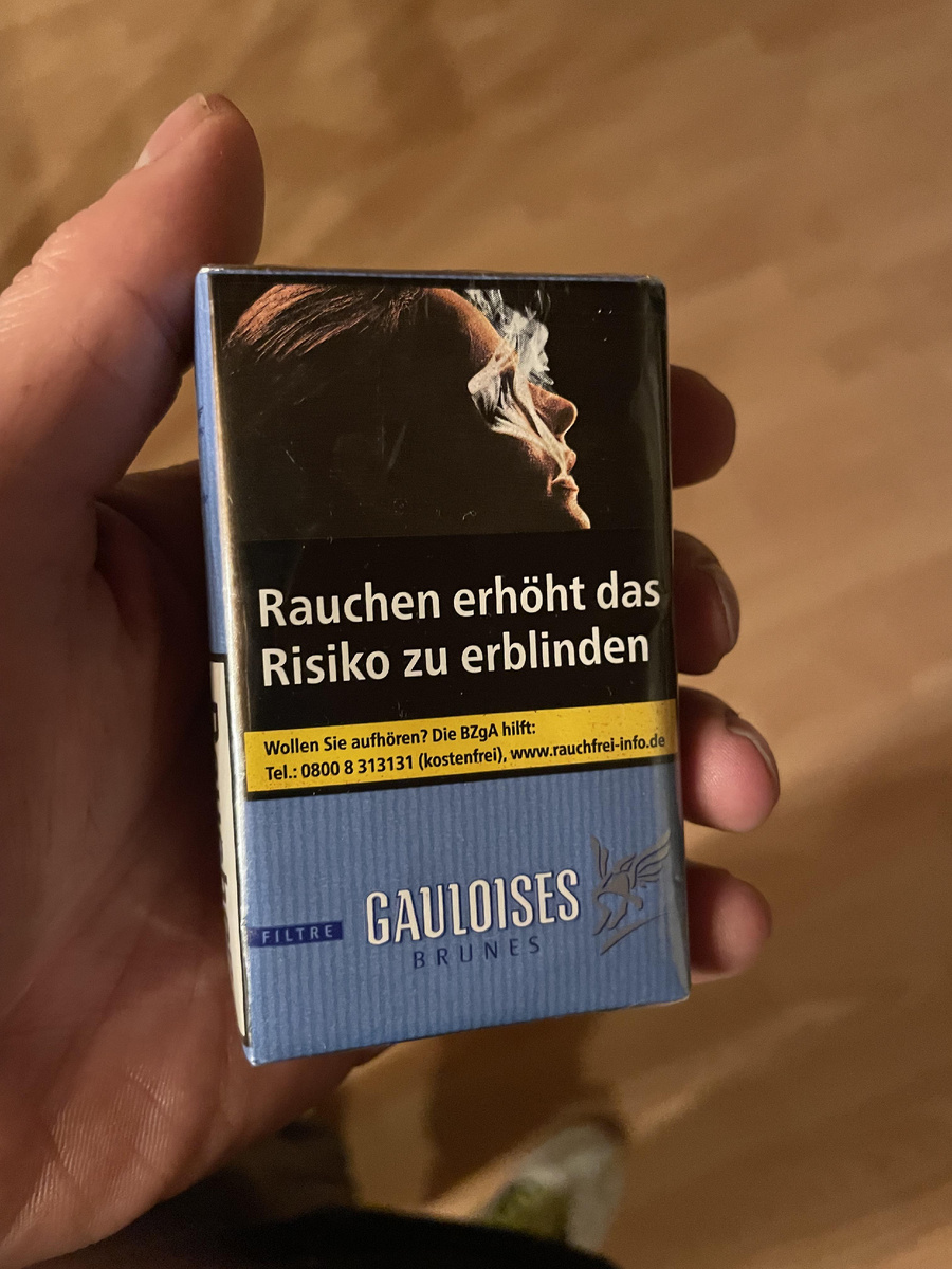 Gauloises Brunes and Gitanes