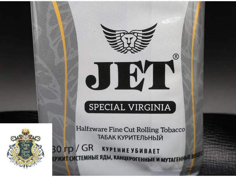 JET Special Virginia roll-your-own tobacco.