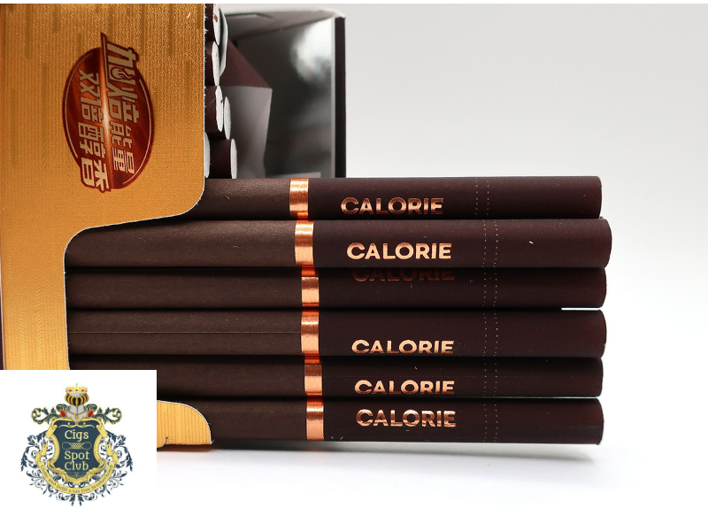 Shuangxi Spring Calorie cigarettes, detail