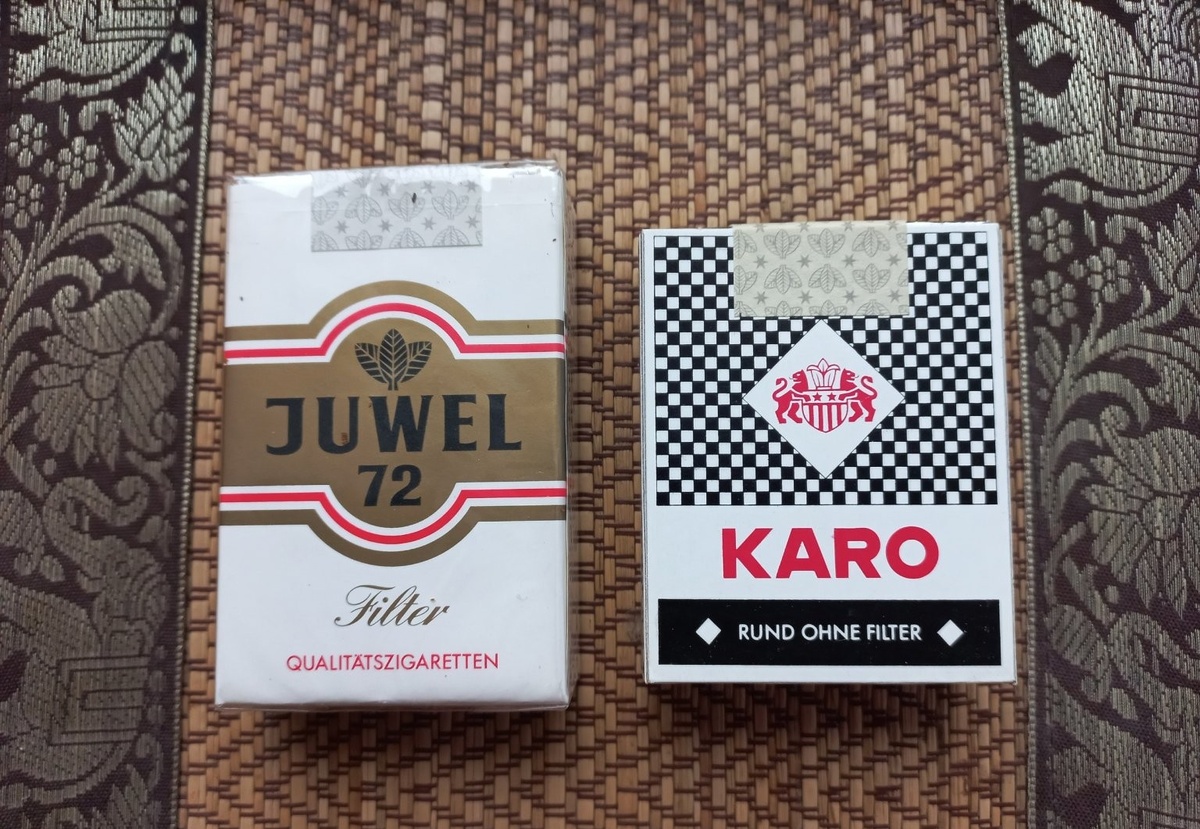 Karo filterless cigarettes pack