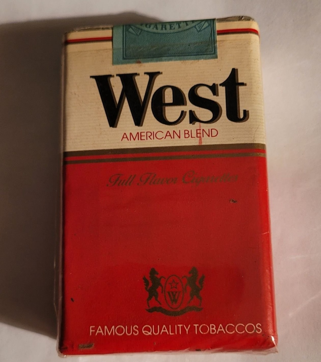 West cigarettes pack