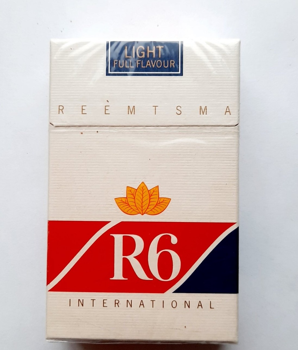 R6 Light cigarettes pack