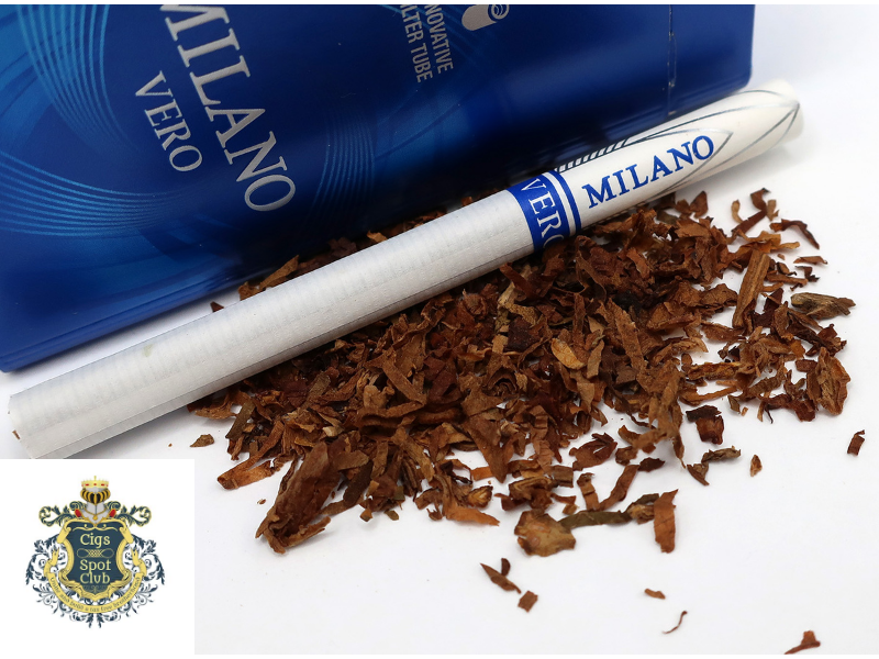 Milano Vero two-section acetate filter construction