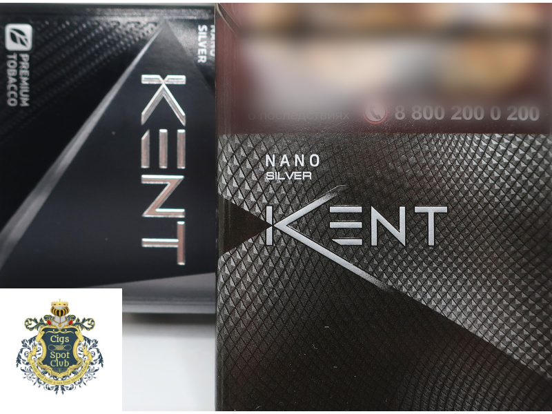 Kent Nano Silver cigarettes: retail version and clone