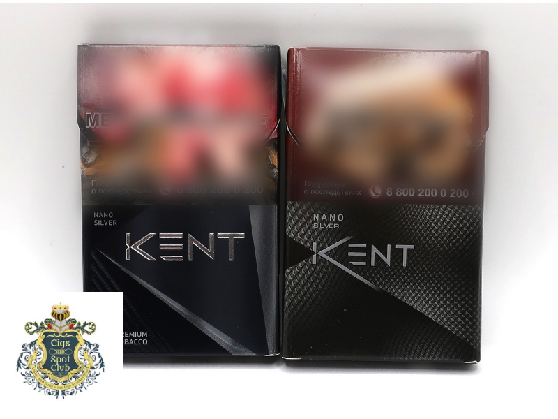 Kent Nano Silver cigarettes: retail version and clone