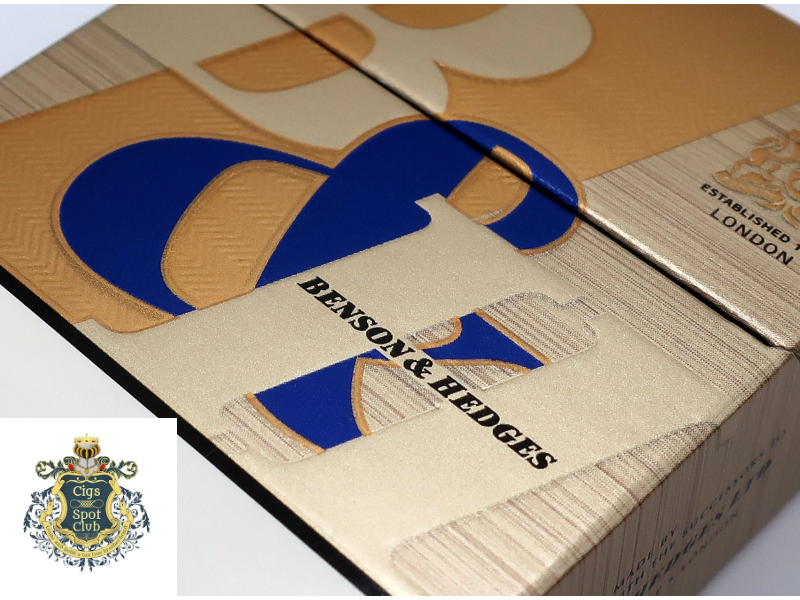 Benson & Hedges Blue Gold cigarettes. Photo: © Smoker's Corner channel