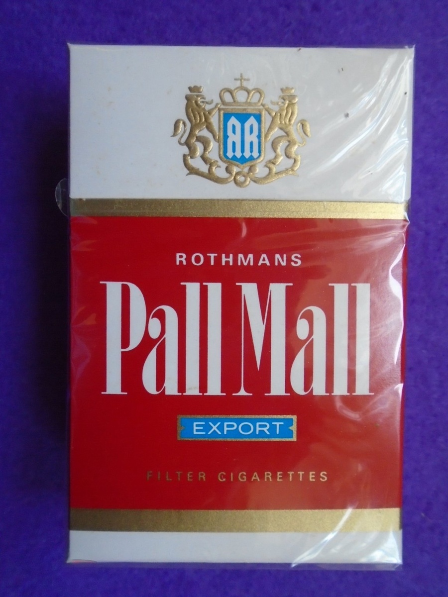 Pall Mall cigarettes from the 1990s