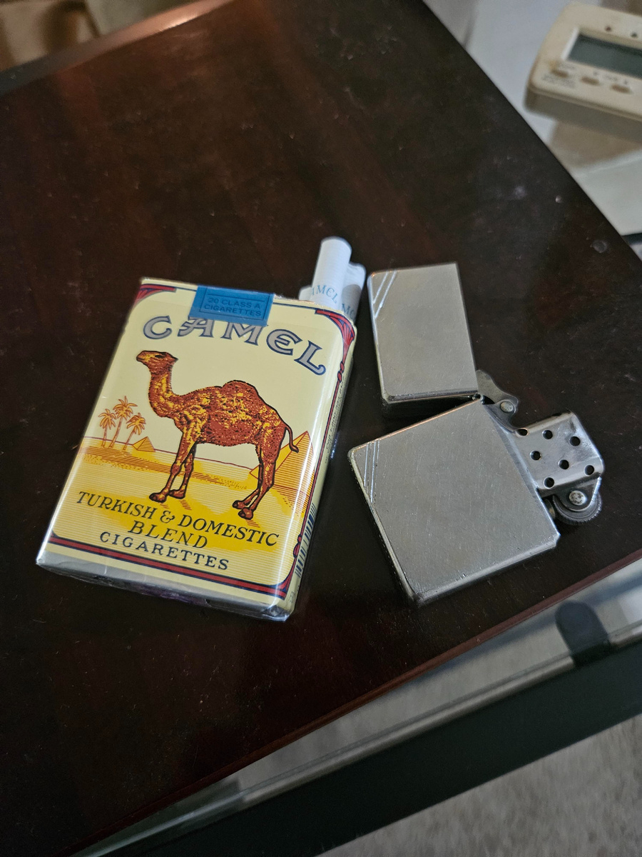Camel cigarette packs