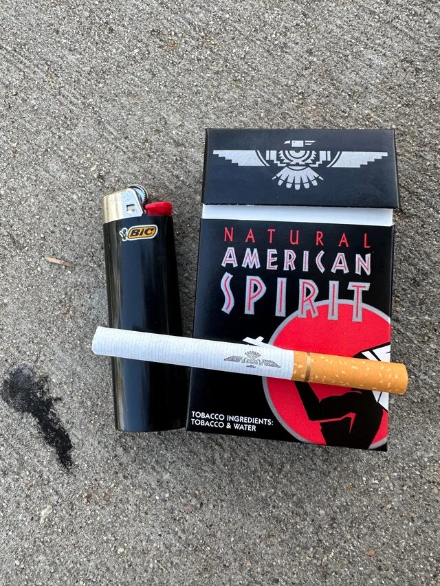 American Spirit cigarette pack
