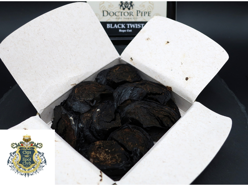 Doctor Pipe Black Twist tobacco discs