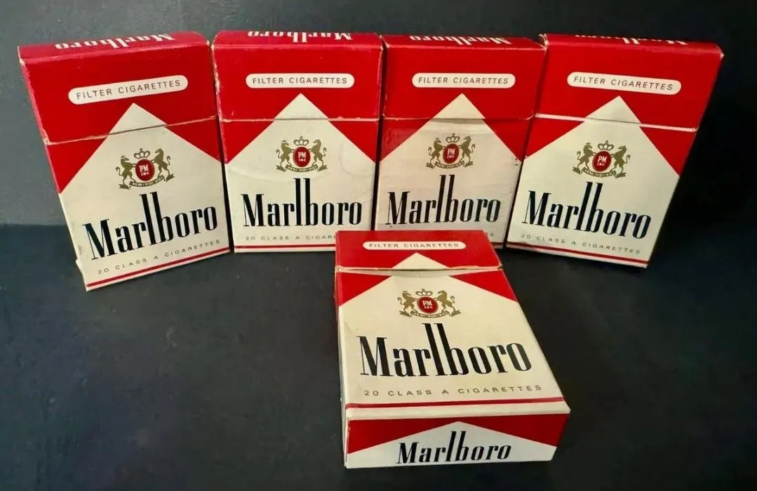 Marlboro cigarettes pack from the 1990s