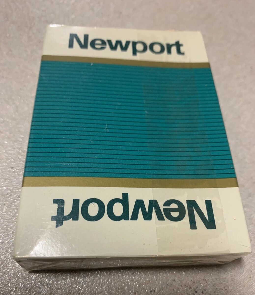 Newport cigarettes pack from the 1990s